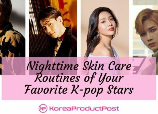nighttime skin care routine
