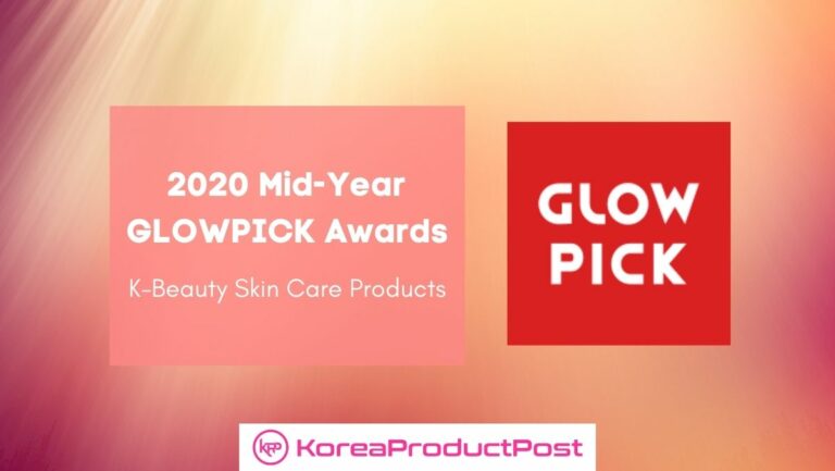 K-Beauty Skin Care GLOWPICK 2020 Mid Year Award - KoreaProductPost