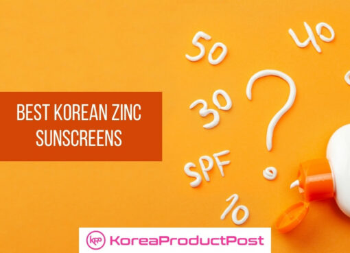 best korean zinc sunscreens