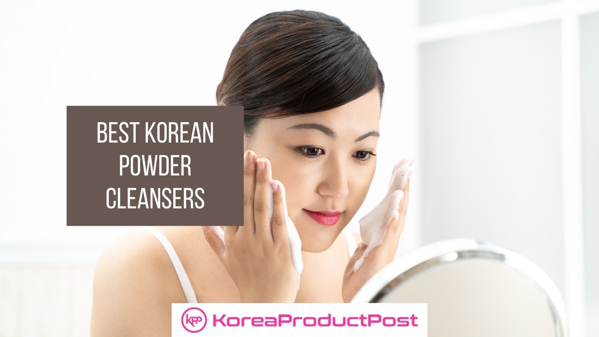 korean powder cleansers