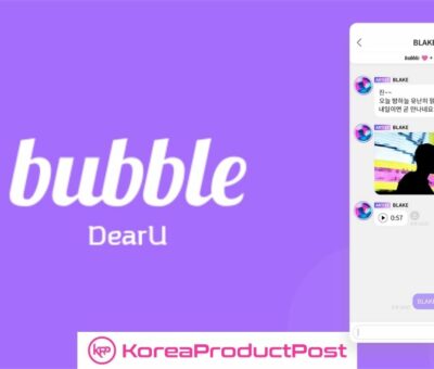dearu bubble kpop app
