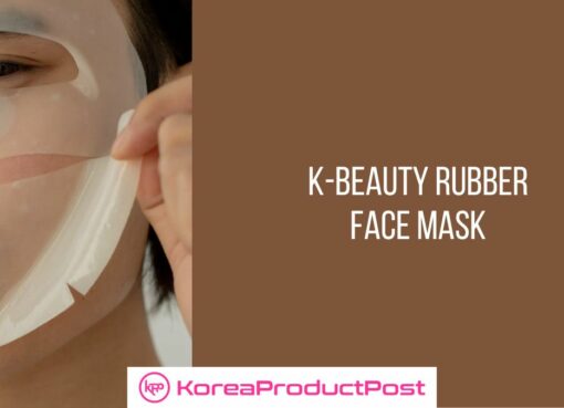 k-beauty rubber face mask