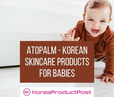 atopalm - korean skincare products babies