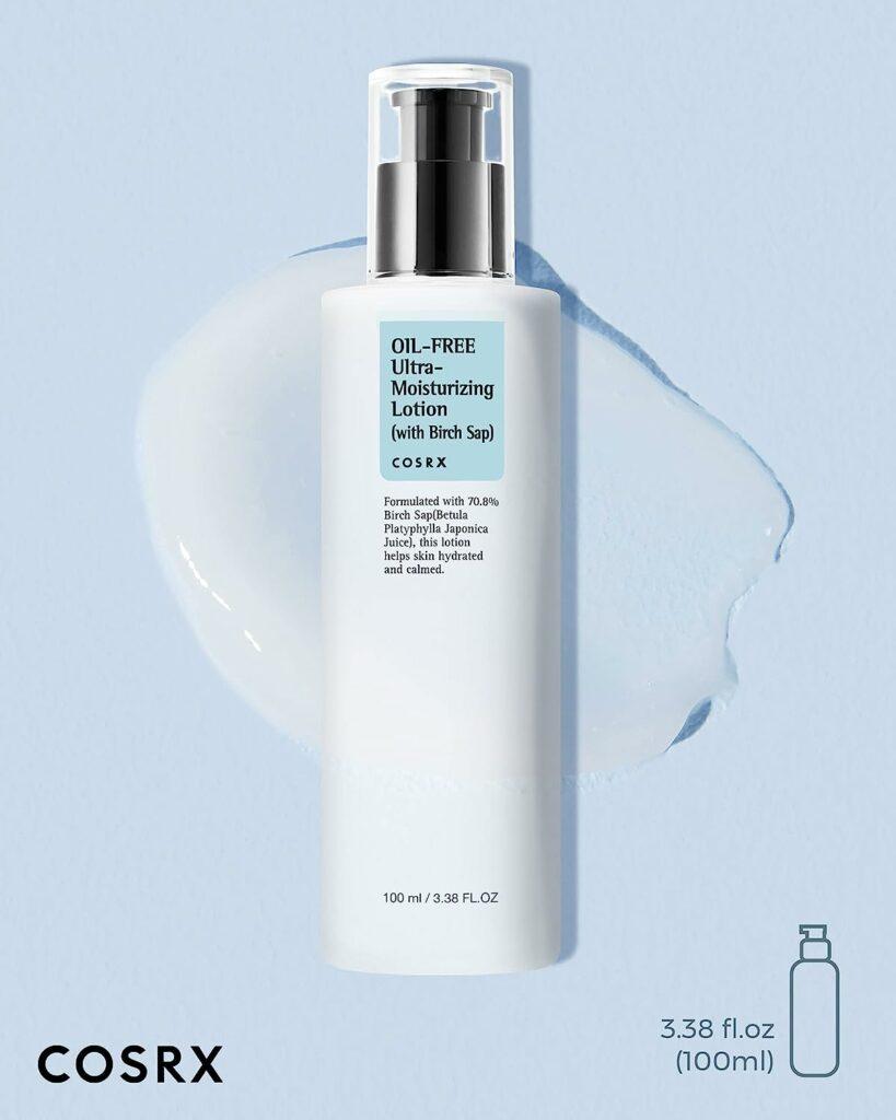 best korean pimple creams COSRX Oil-Free Ultra-Moisturizing Lotion