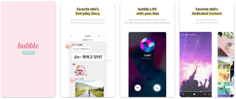 must-have k-pop apps bubble