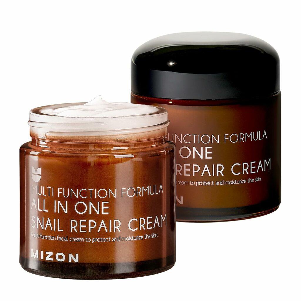 MIZON All in One Snail Repair Cream korean skincare products under $25