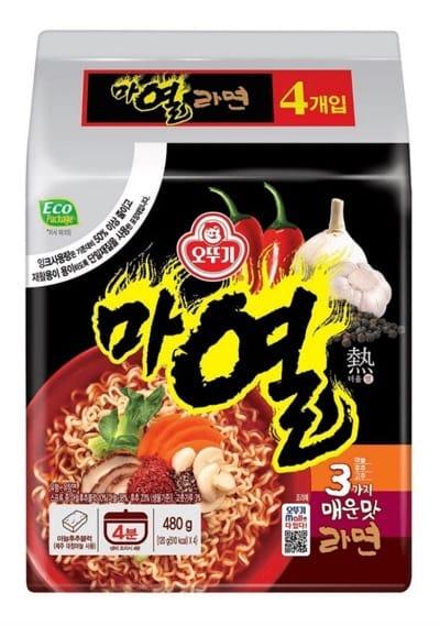 Ottogi Spicy Noodles - Ma Yeul Ramen for fire noodle challenge