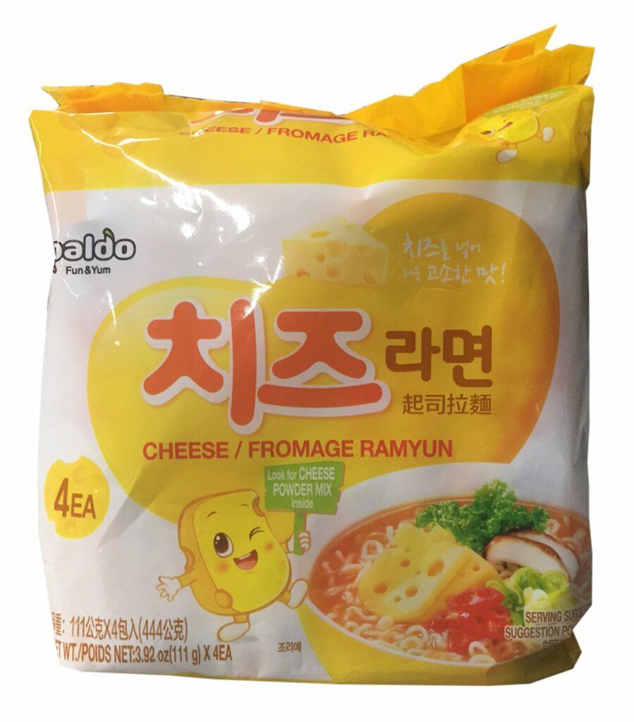 paldo cheese noodles korean instant noodles