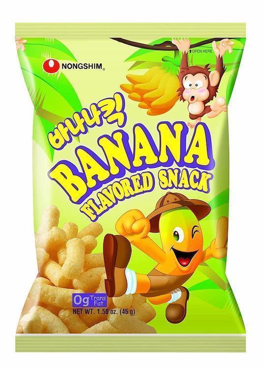 banana korean snack