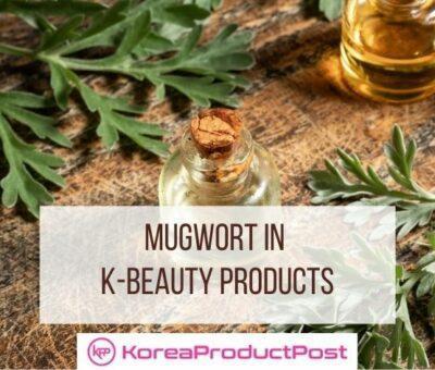 mugwort in k-beauty