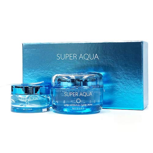 Missha Super Aqua Ultra Waterfull Clear Cream Value Set