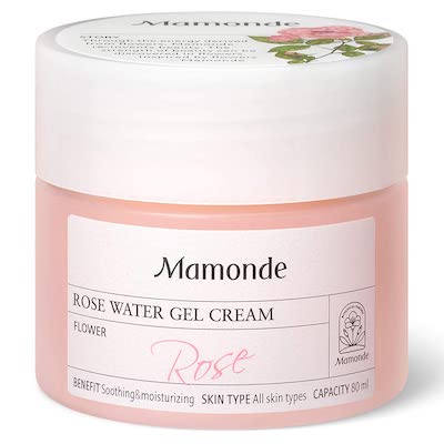 k-beauty moisturizer winter Mamonde Rose Water Gel Cream