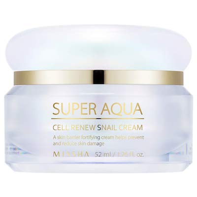 k-beauty moisturizer winter Missha Super Aqua Cell Renew Snail Cream