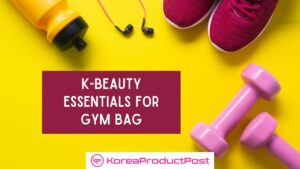 k beauty gym bag