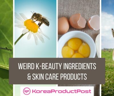 weird k-beauty skin care products