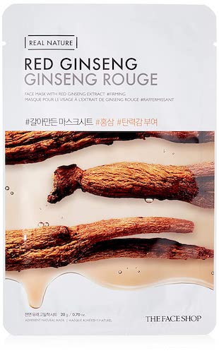 The Face Shop Real Nature Mask Sheet Red Ginseng