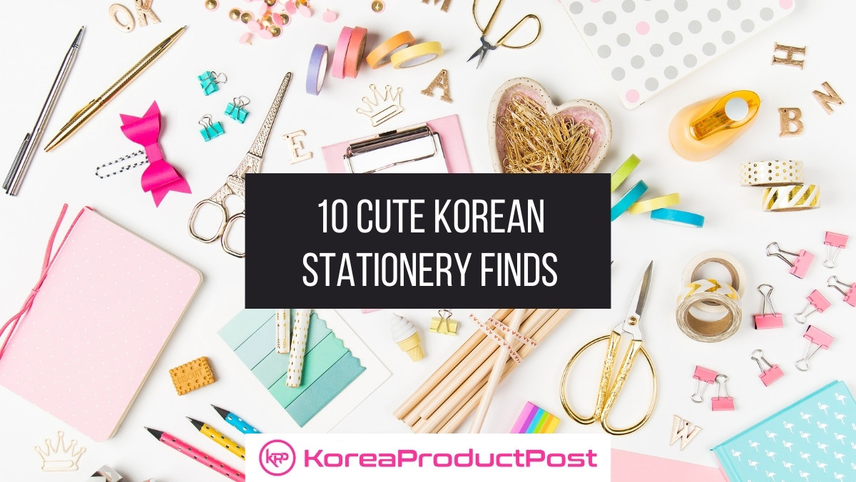 10 Cute Korean Stationery Finds - KoreaProductPost