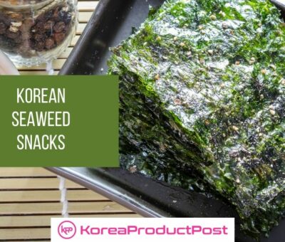 Korean seaweed snacks