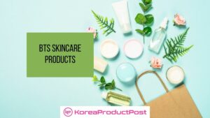BTS Skincare Products