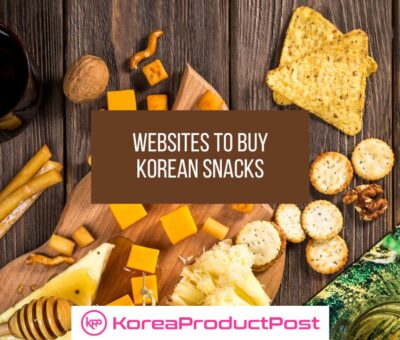 websites korean snacks