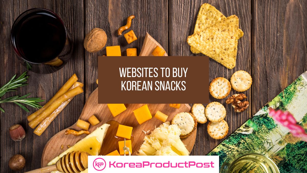 websites korean snacks