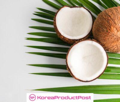 coconut in k-beauty products