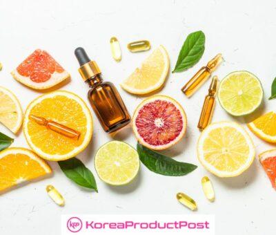 vitamin c k-beauty products