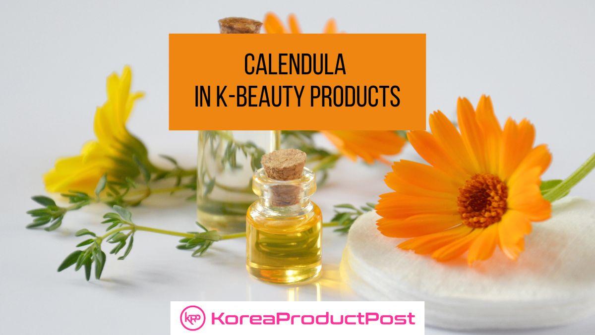 calendula in k-beauty