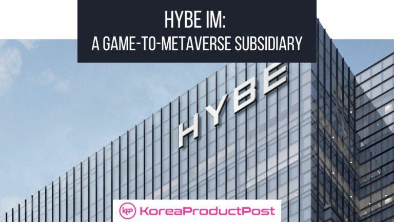 HYBE Entering the Gaming Industry with HYBE IM - KoreaProductPost