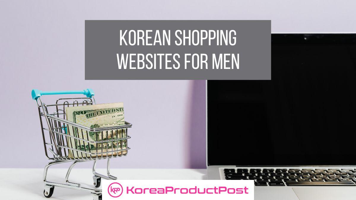 korean shopping websites men