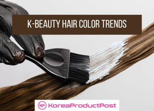 k-beauty hair color trends