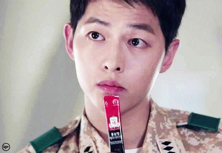 Korean red ginseng song joongki