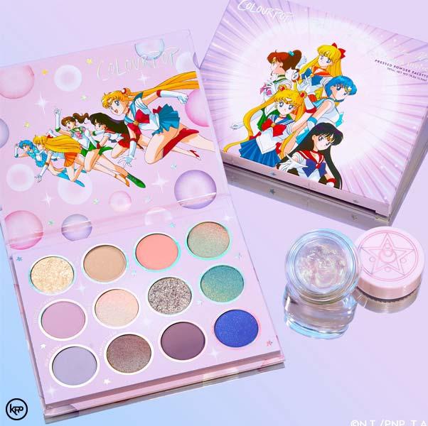 sailor moon eyeshadow allure colourpop palette