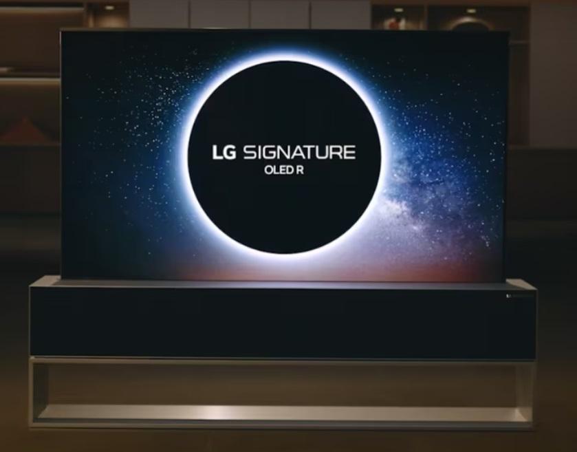 LG Signature OLED R TV