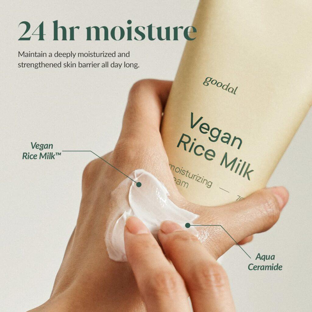 GOODAL Mild Vegan Rice Milk Moisturizing Cream