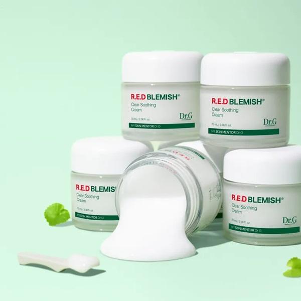 Olive Young Awards Best Cream of 2023: Dr.G – R.E.D Blemish Clear Soothing Cream