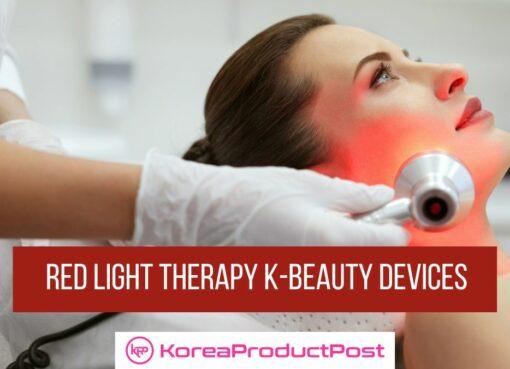 red light therapy devices k-beauty