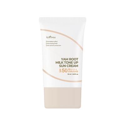 ISNTREE Yam Root Milk Tone Up Sun Cream best tinted korean sunscreens