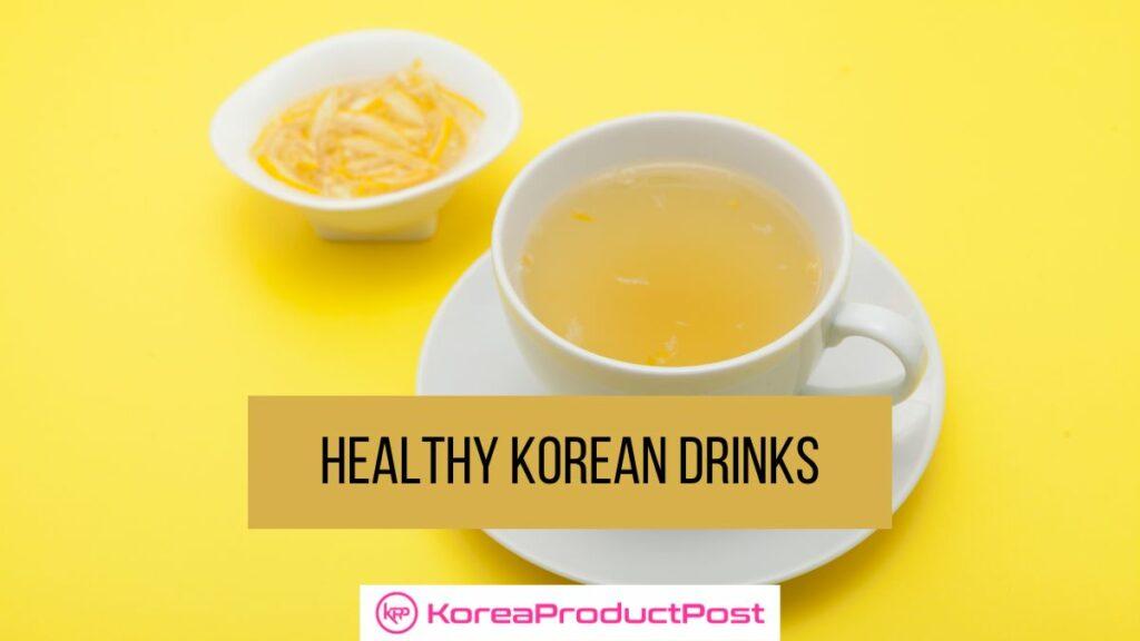 Exploring the World of Healthy Korean Drinks - KoreaProductPost