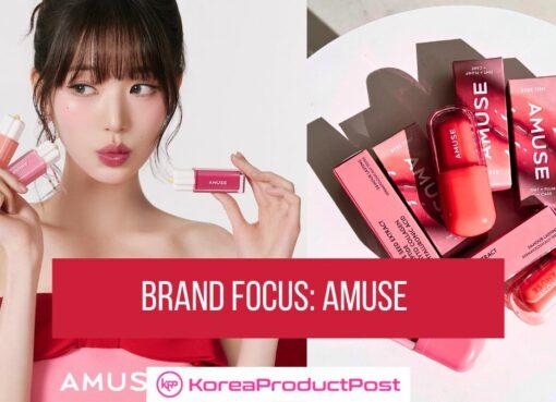 AMUSE K-beauty brand