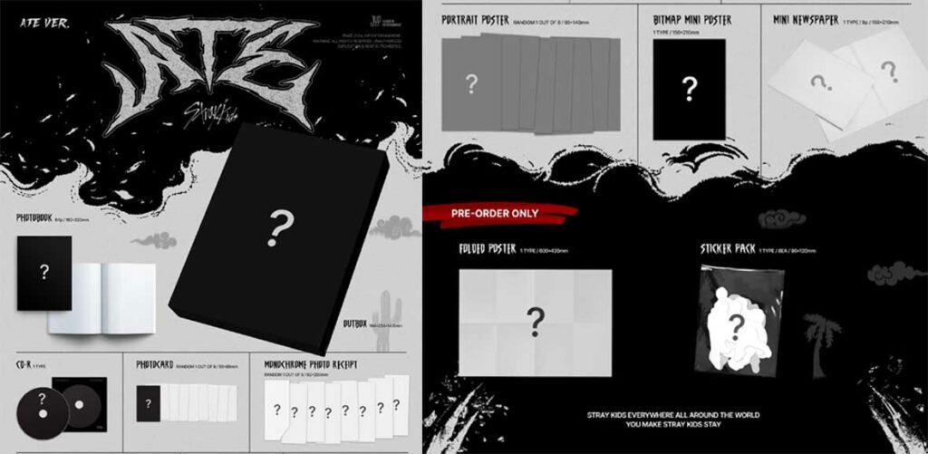 Stray kids ate signed album preorder