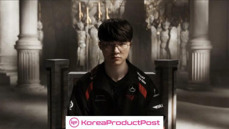 Korean Gamer Faker Honored As First