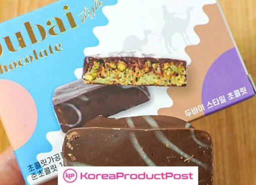 Korean dubai pistachio chocolate bar