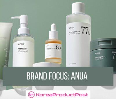 anua heartleaf korean skincare brand