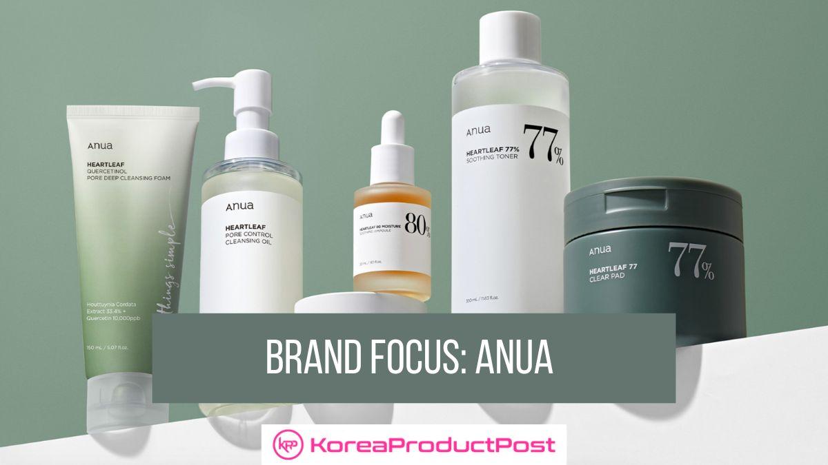 anua heartleaf korean skincare brand