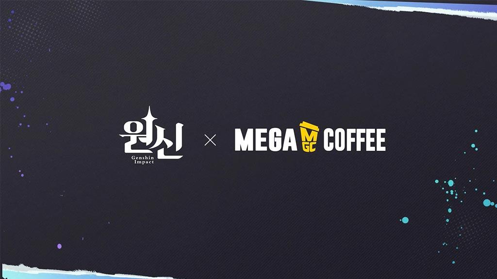 genshin impact mega coffee korea collab