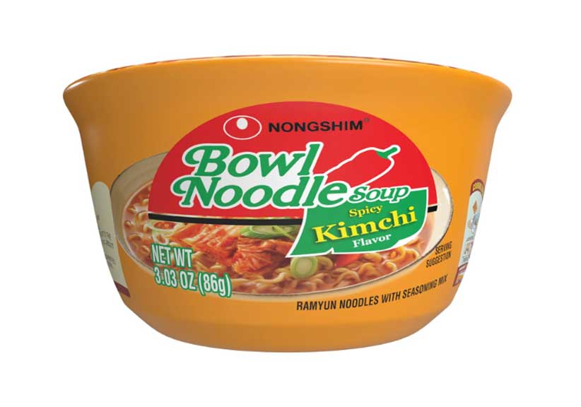 korean kimchi ramen cup noodles