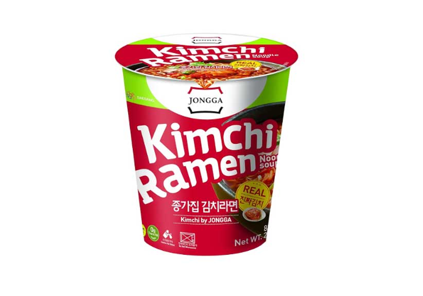 korean kimchi ramen cup noodles