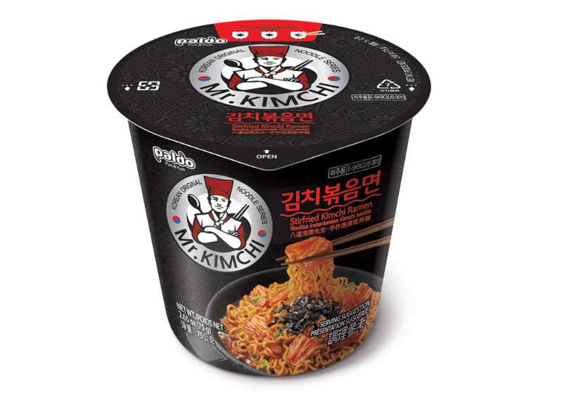 korean kimchi ramen cup noodles