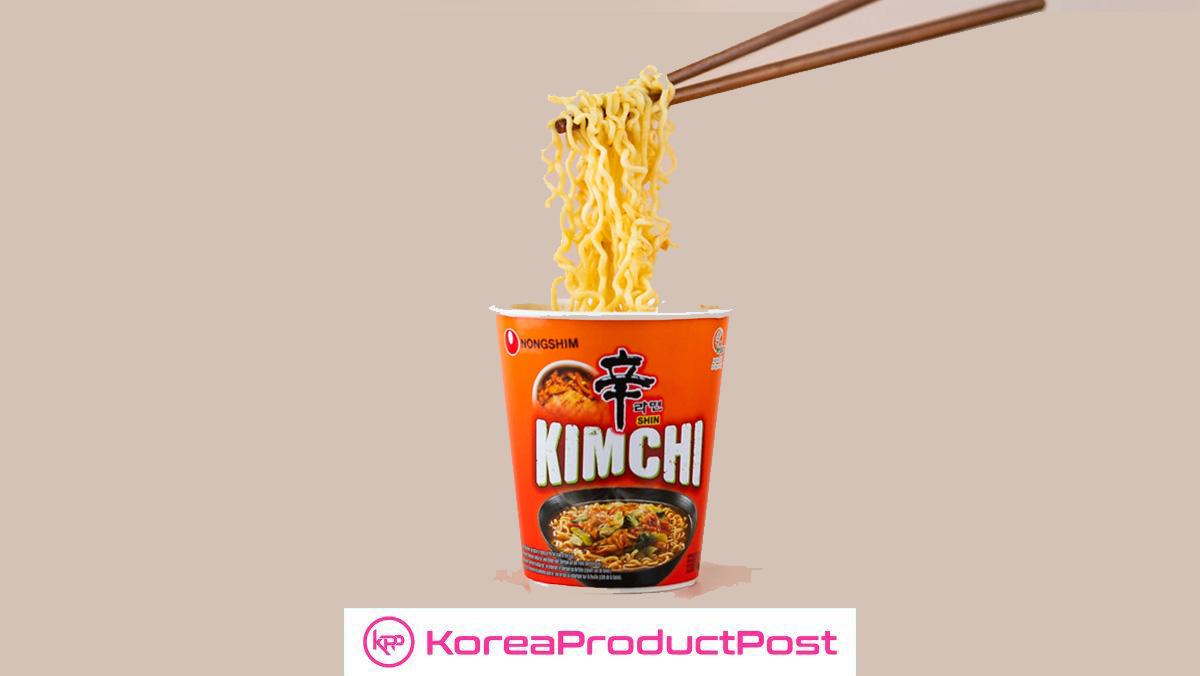 korean kimchi ramen cup noodles